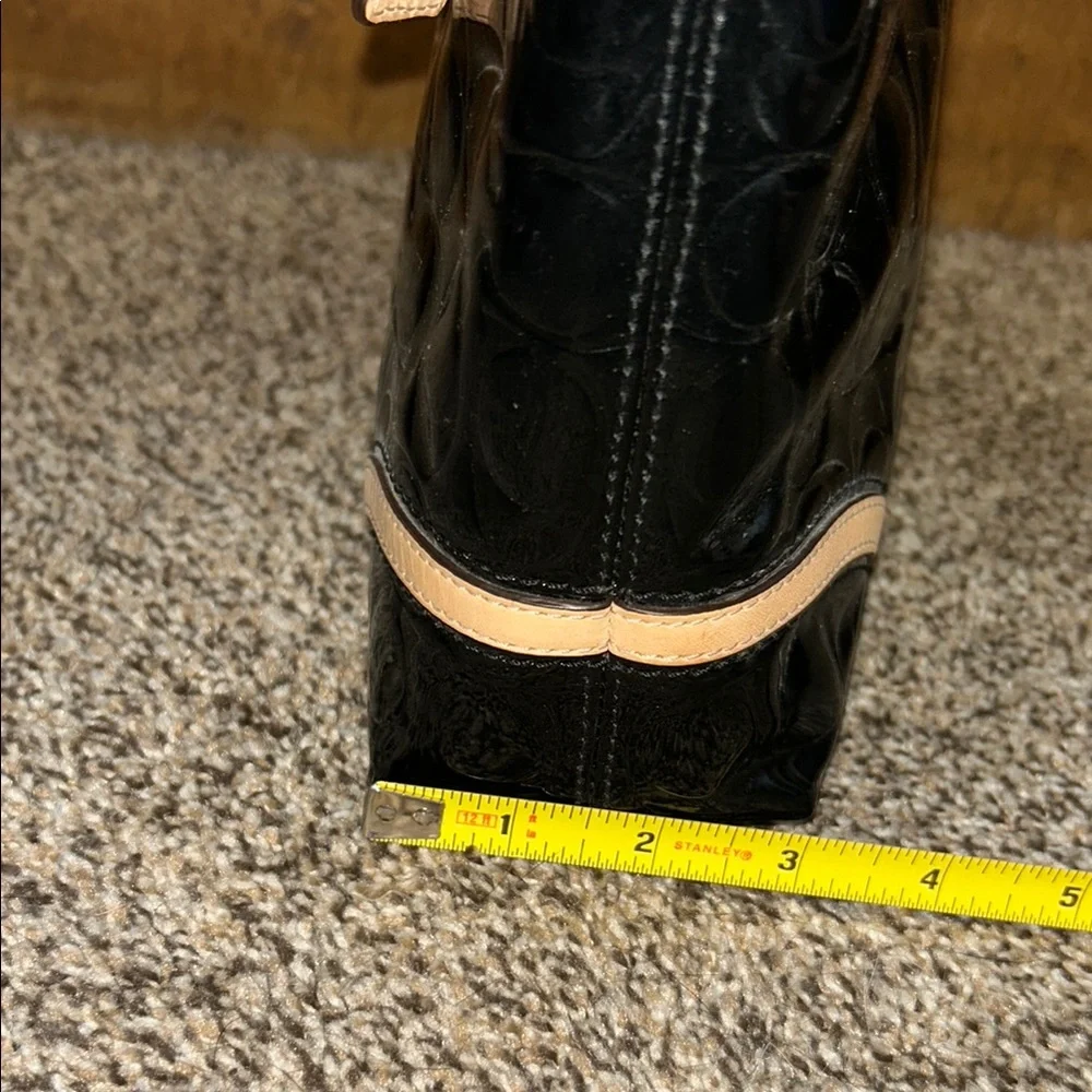 Coach Black and Tan Bag - Picture 10 of 10